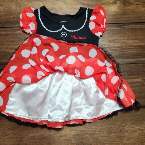 Disney Minnie Mouse Dress 12 M - Picture 3 of 4